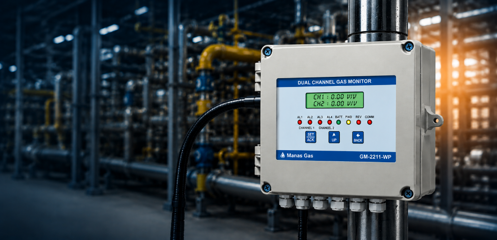 Dual Channel Gas Monitor